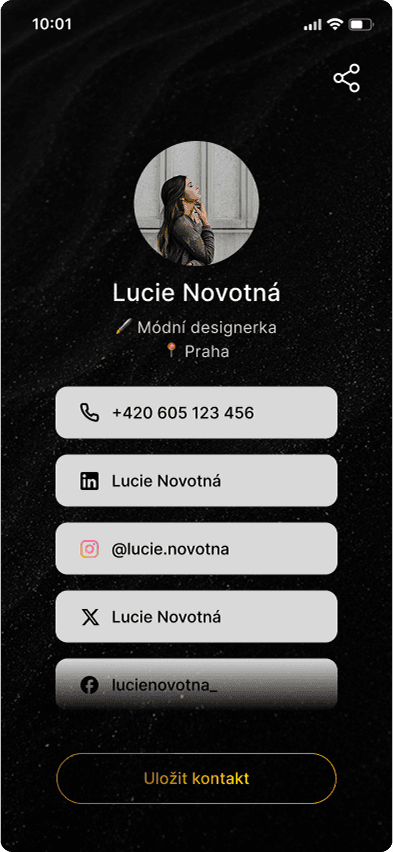 Profile Card Example