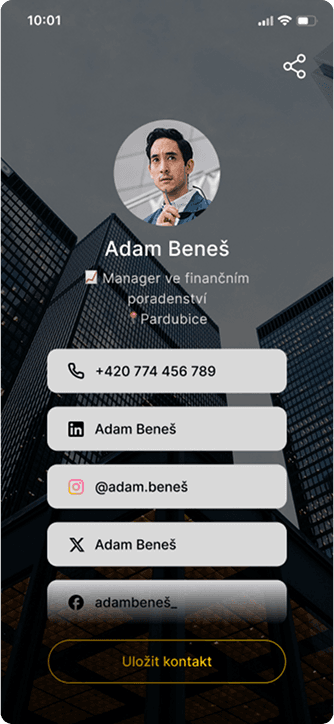 Profile Card Example